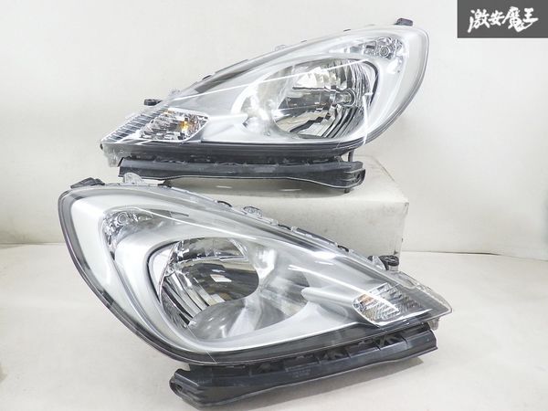 ホンダ 純正 GE9 フィット 2011年 後期 ハロゲン ヘッドライト ヘッドランプ 左右セット STANLEY P9603 即納 棚2F-P-5拍卖