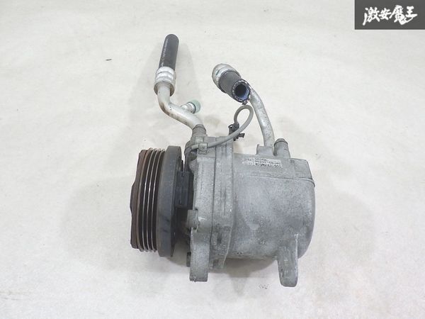 【実動外し! ストア出品】 日産 純正 ML21S ルークス 2009年 エアコン A/C コンプレッサー 95201-58J40 走行 約163208km K6A 棚K-2拍卖