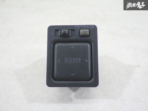 【実働外し ストア出品】 トヨタ 純正 70系 70 スープラ ドアミラー調整スイッチ スイッチ 単体 即納 内装 棚6-1-B拍卖