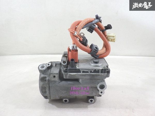【実働外し ストア出品】 トヨタ 純正 MHU38W ハリアー エアコン A/C コンプレッサー 単体 88370-48022 HFC134a 即納 棚L-3拍卖