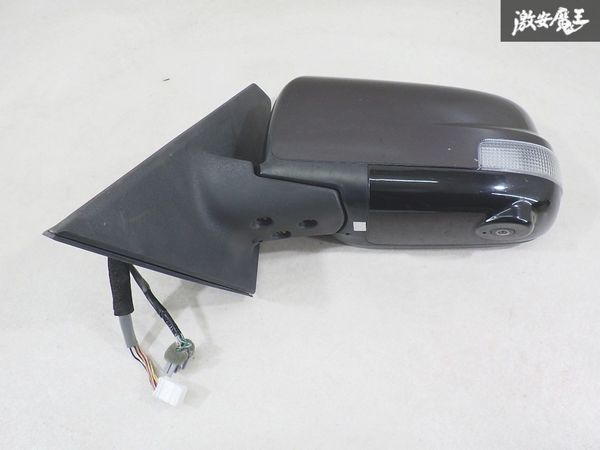 【保証付】 日産 純正 FNC26 C26 セレナ 2012年 ドアミラー サイドミラー ウインカー 片側のみ カメラ 9+6ピン パープルメタ系 即納 棚7-4拍卖