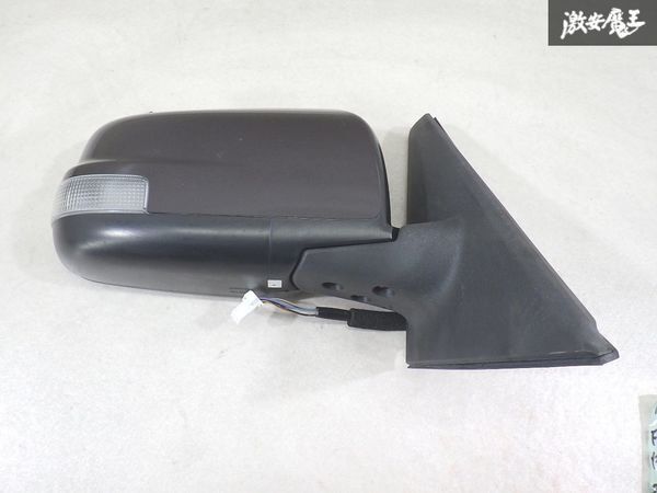 【保証付】 日産 純正 FNC26 C26 セレナ 2012年 ドアミラー サイドミラー ウインカー 片側のみ 9ピン パープルメタ系 即納 棚7-4拍卖