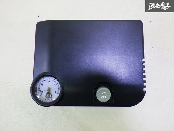 【未使用】 純正 タイヤ空気 充填用 エア コンプレッサー パンク修理 空気入れ 緊急用 即納 在庫有 棚27-2拍卖