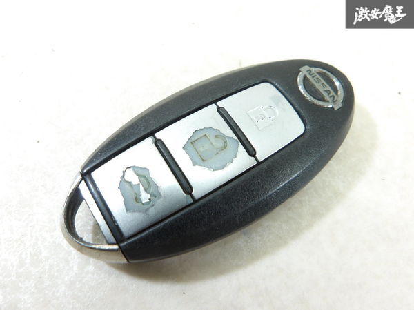 【保証付!!】 日産 純正 キーレス リモコンキー 3ボタン 実働車外し 在庫有 カギ 鍵 キー 即納 棚1-4-5-A拍卖