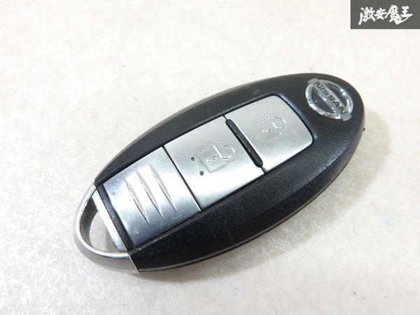 【保証付!!】 日産 純正 ノート キーレス リモコンキー 2ボタン 実働車外し 在庫有 カギ 鍵 キー 即納 棚1-4-5-A拍卖