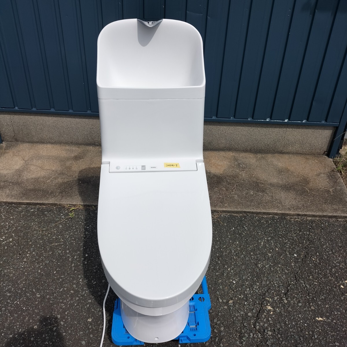 (JMF09-T)TOTO ウォシュレットタンク一体型トイレ◆便器CS348B◆便座TCF9153◆2019年◆ホワイト◆ 住宅設備 展示品拍卖