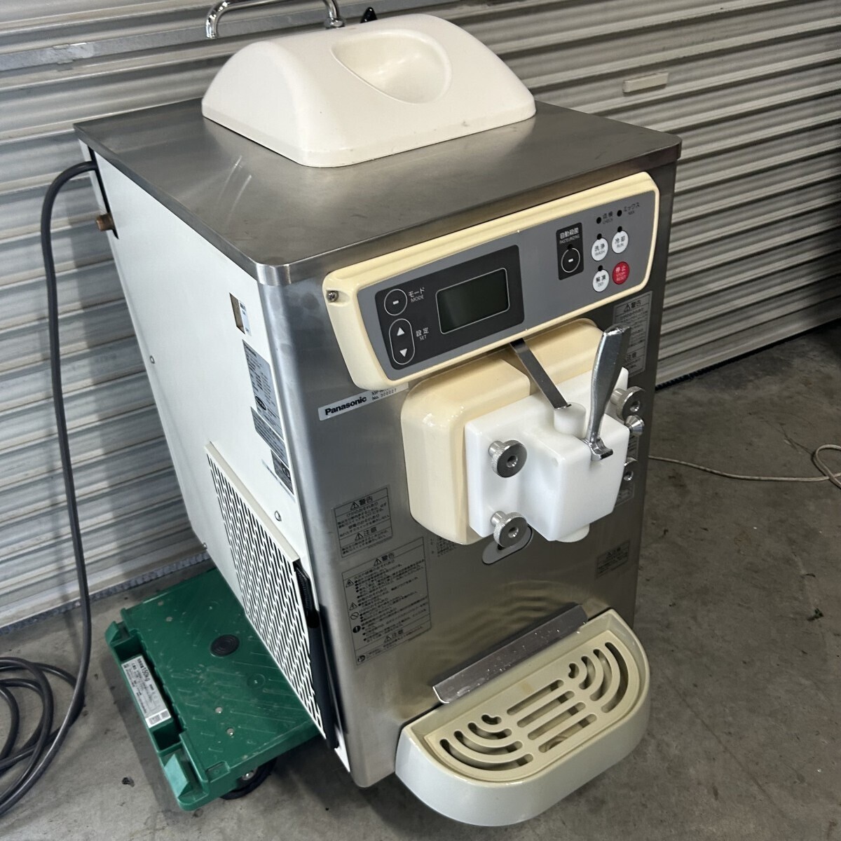 Panasonic パナソニック SSF-M161PN ソフトクリームフリーザー 2013年製 業務用 動作確認済み パレット発送拍卖