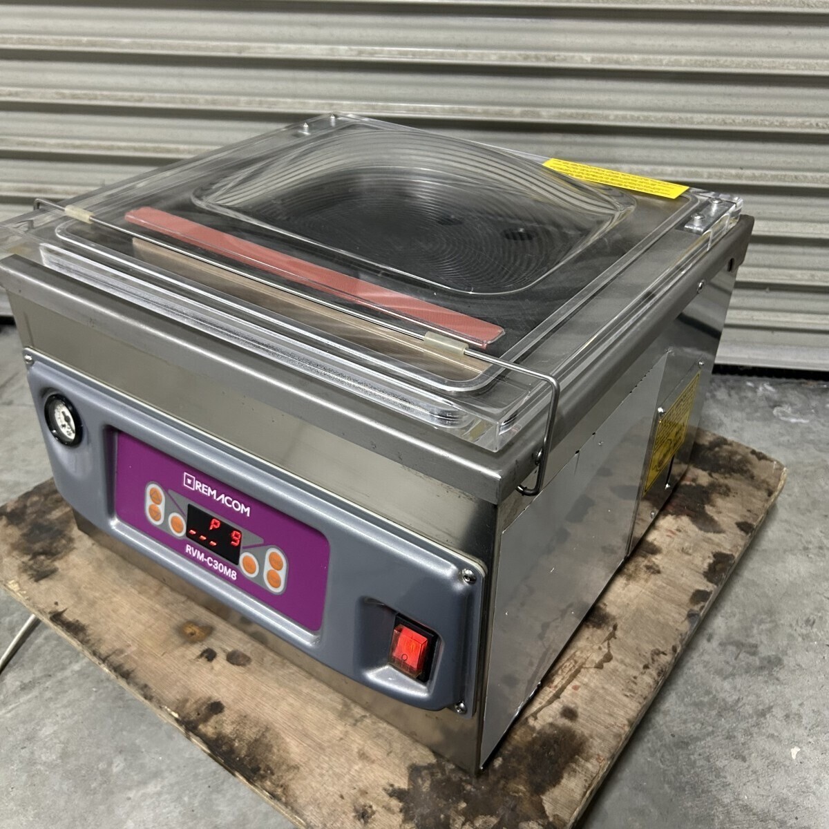 動作確認済み 美品! REMACOM レマコム RVM-C30M8 チャンバー式 真空包装機 2009年製 100V拍卖