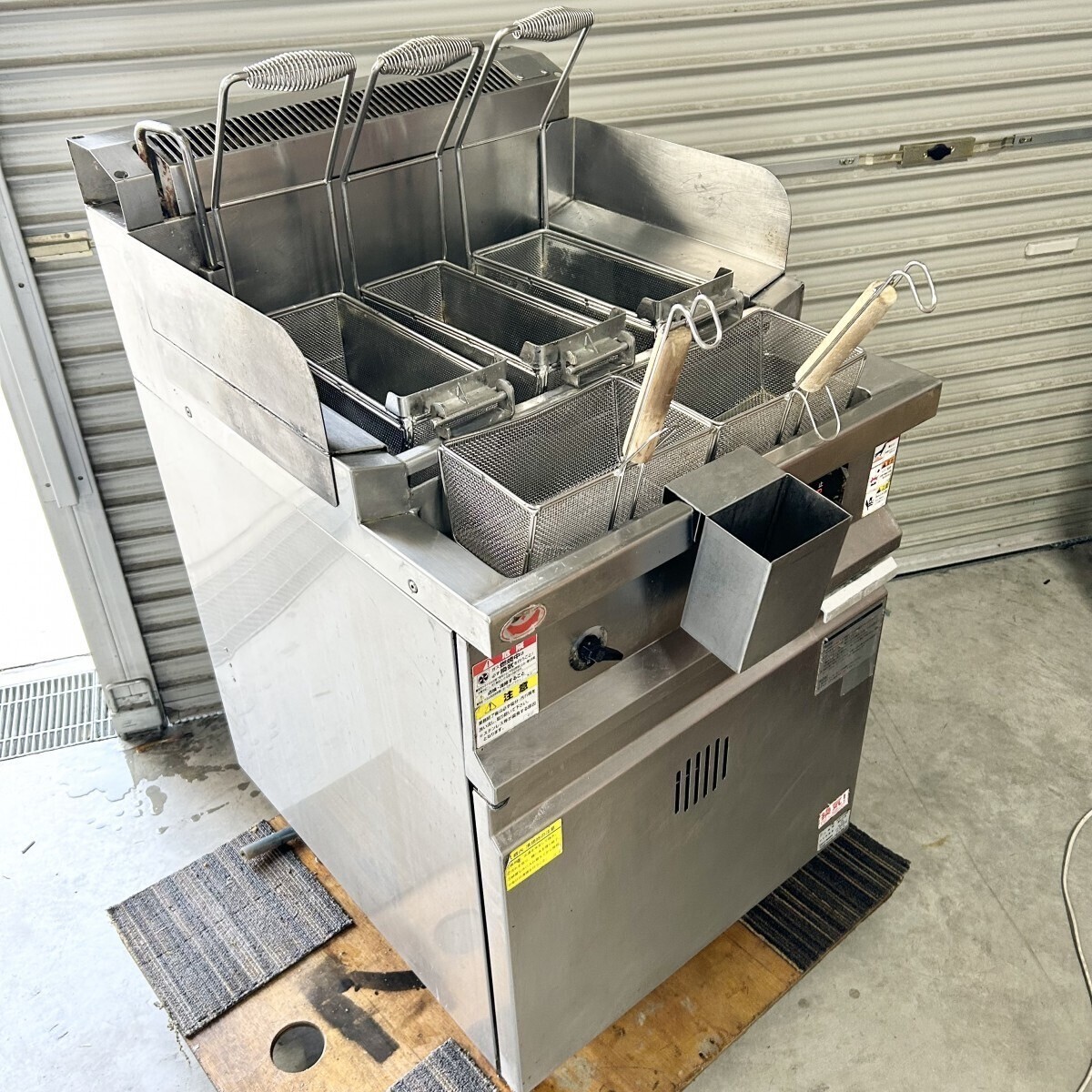 MARUZEN マルゼン MRP-HT056 ハイグレード 反転式 スパゲティ釜 都市ガス 2016年製 コンロ 厨房設備 パレット発送拍卖