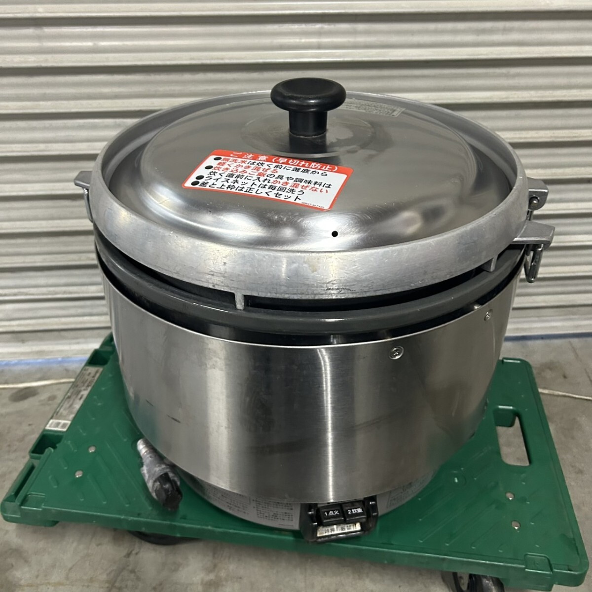 Rinnai リンナイ RR-30S2 炊飯器 2018年製 都市ガス 3升 業務用 厨房機器 拍卖
