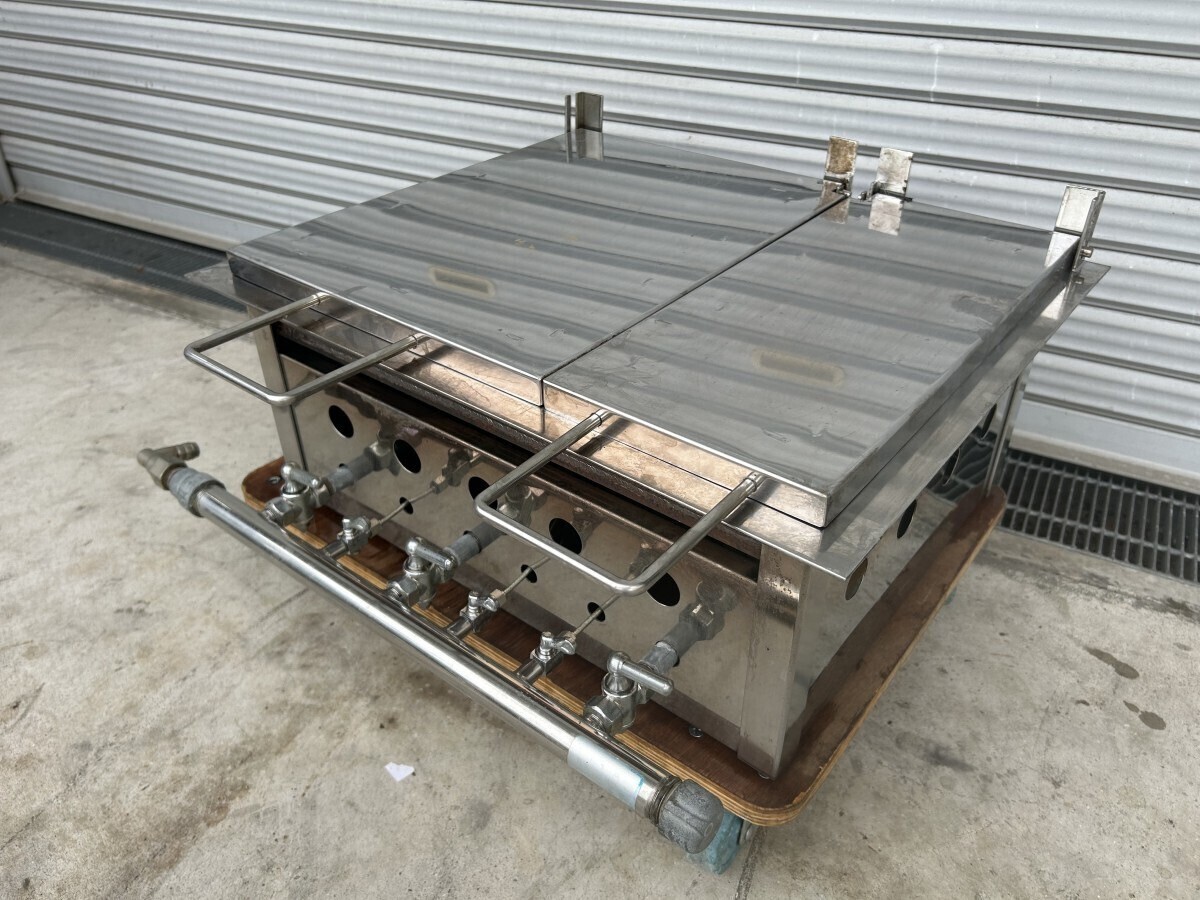 餃子焼き器 都市ガス13A 58×56×30cm コンロ 業務用 厨房設備拍卖
