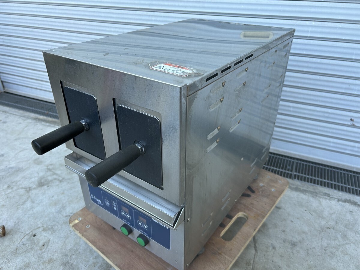 動作確認済み 直本工業 QF-57M 冷凍麺解凍機 2017年製 幅340×奥行555×高さ490 三相200V拍卖