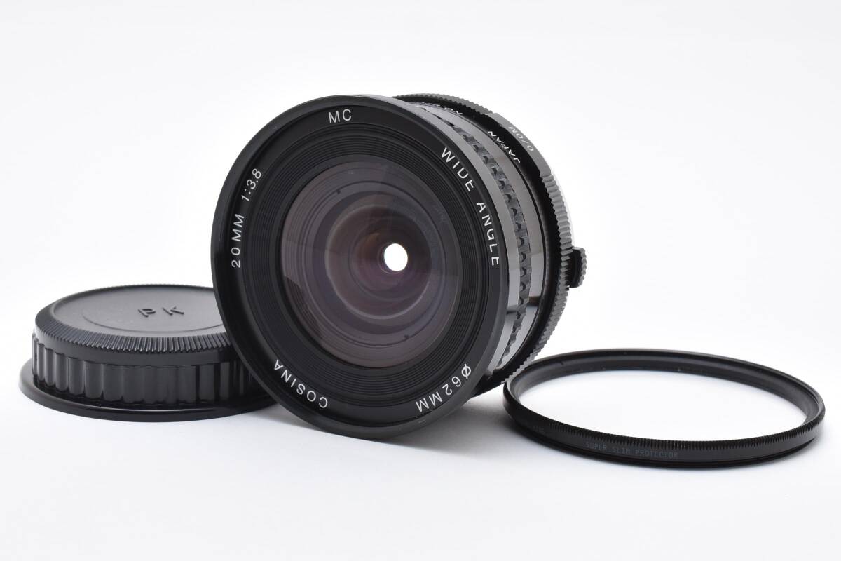 【美品】Cosina 20mm f3.8 MC Wide Angle #605拍卖