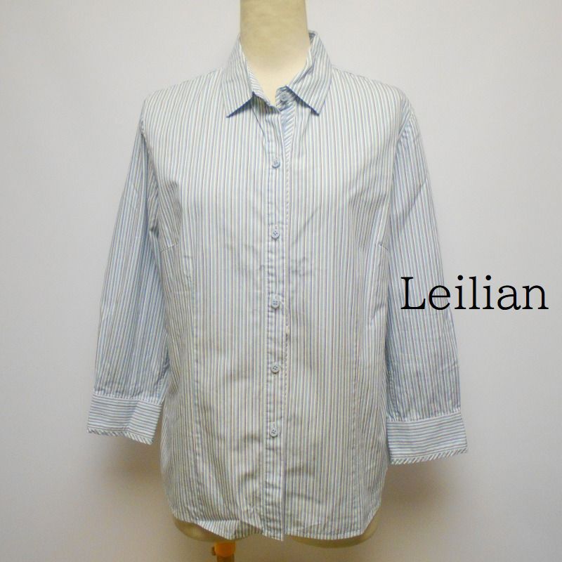 968011 Leilian レリアン 長袖 シャツ ブラウス 11【クリックポスト可】拍卖