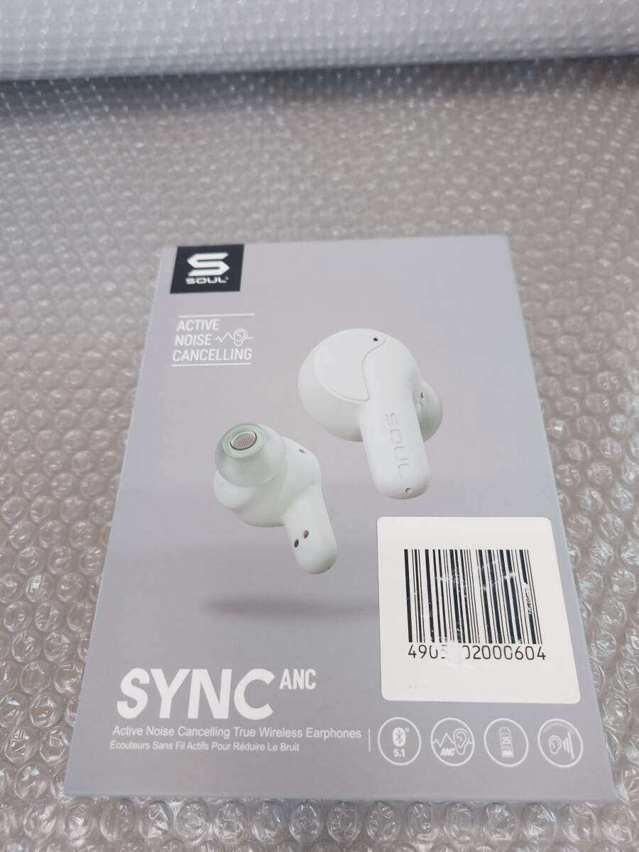 新品 SOUL ソウル フルワイヤレスイヤホン フロスト Sync ANC Frost拍卖