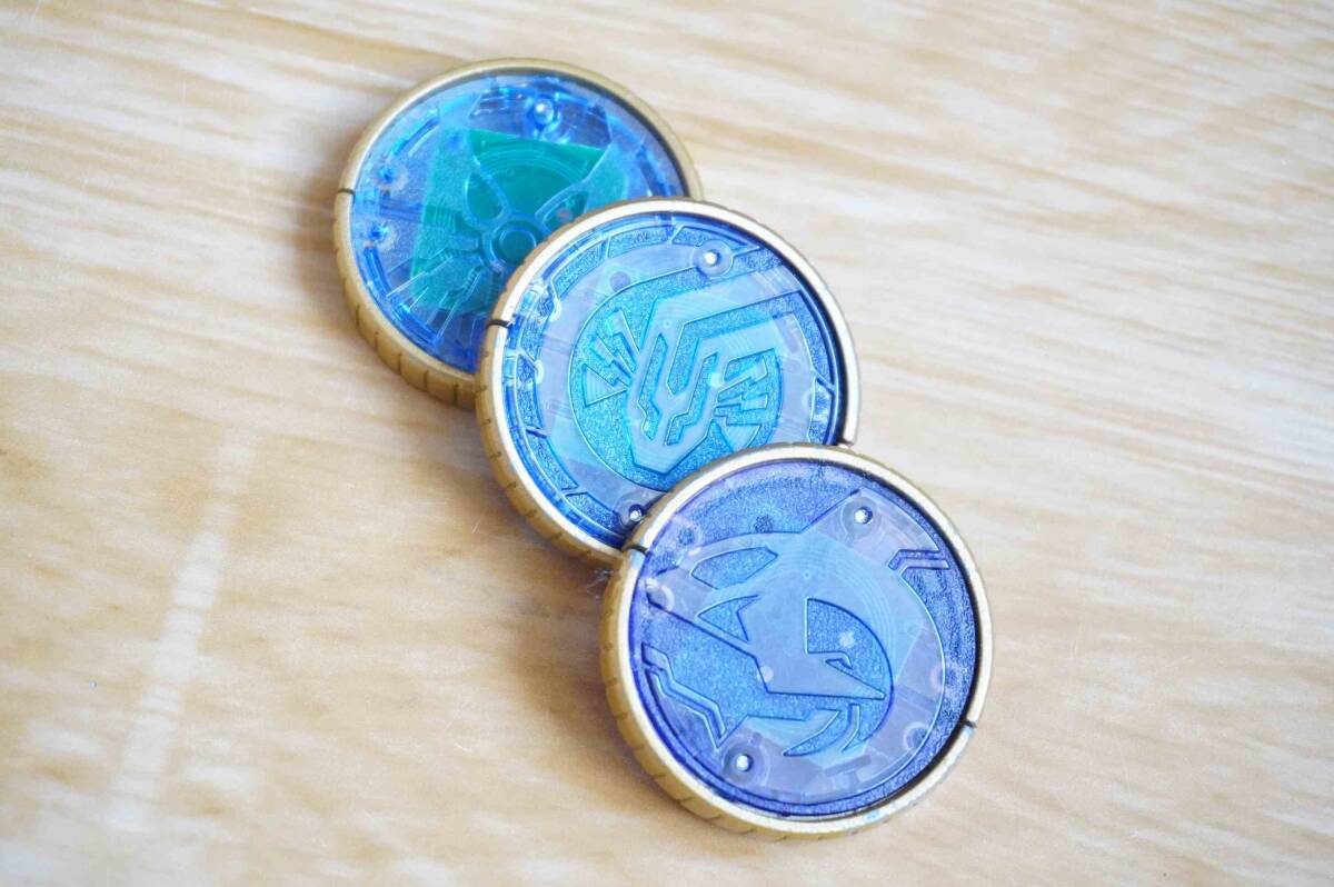 DX版 オーメダル シャウタコンボ シャチコア ウナギコア タココア / 仮面ライダーオーズ DXオーズドライバー対応拍卖