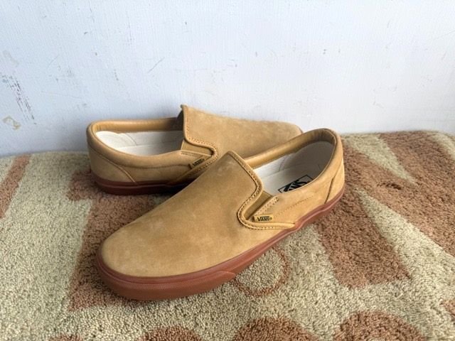 バンズ VANS スリッポン us11 ウィート honey gum拍卖