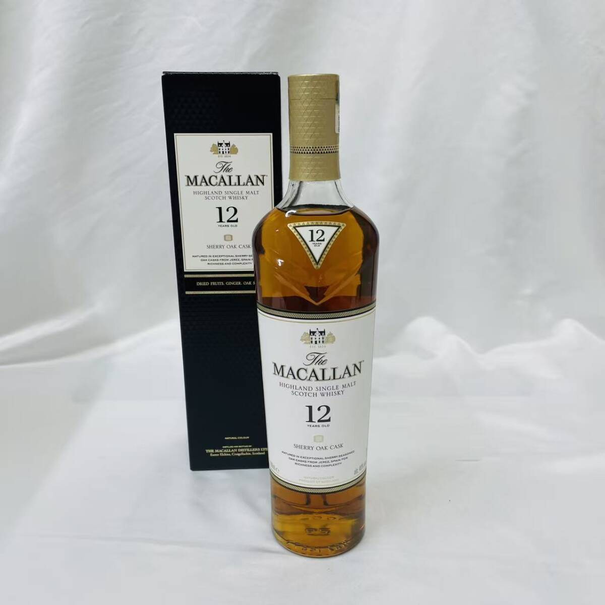 ザ マッカラン 12年 シェリーオーク カスク 700ml 40度 The MACALLAN 箱付拍卖