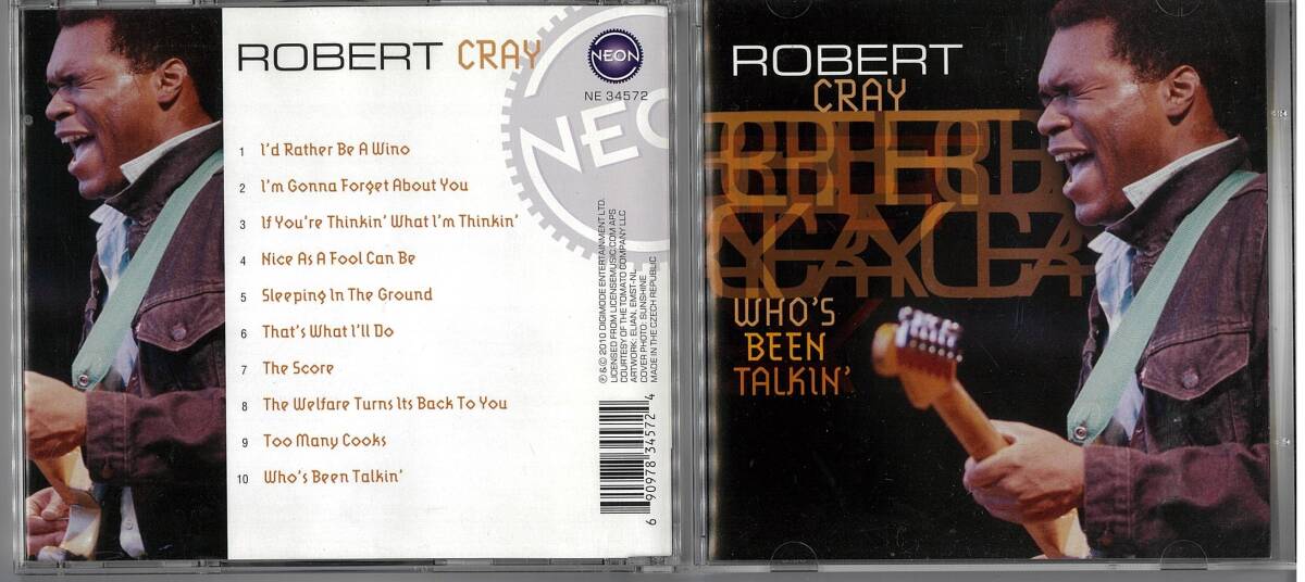 CD-ROBERT CRAY WHO'S BEEN TALKIN'拍卖