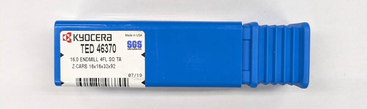 京セラ ソリッドエンドミル TED46370 KYOCERA 1本拍卖