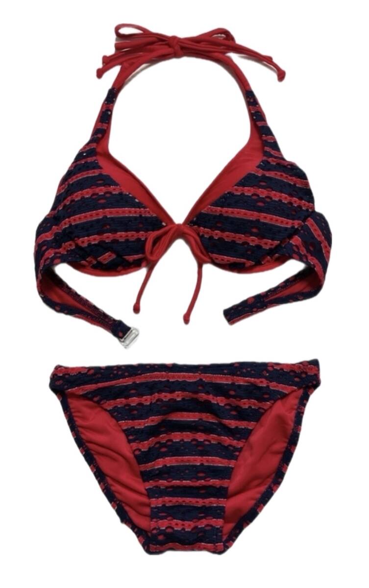 新品 Jacoueline bert セパレート水着 ビキニ 上下セット 11Lサイズ拍卖