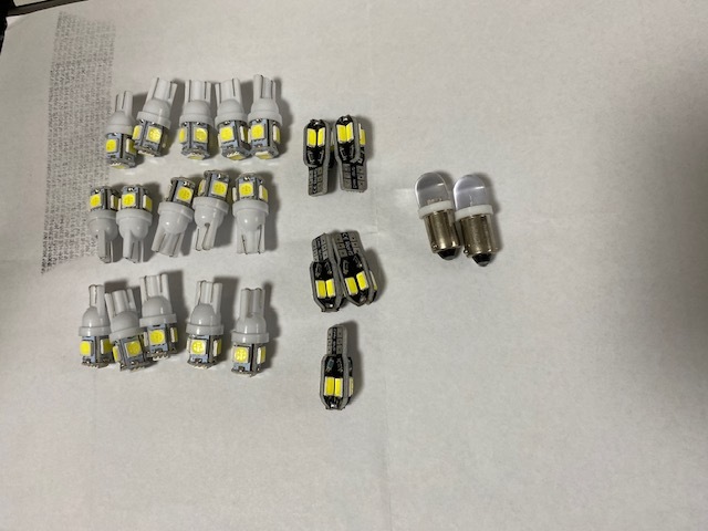 J 未使用点灯検査済み T10 LED20個 オマケ ナス球タイプ2個拍卖