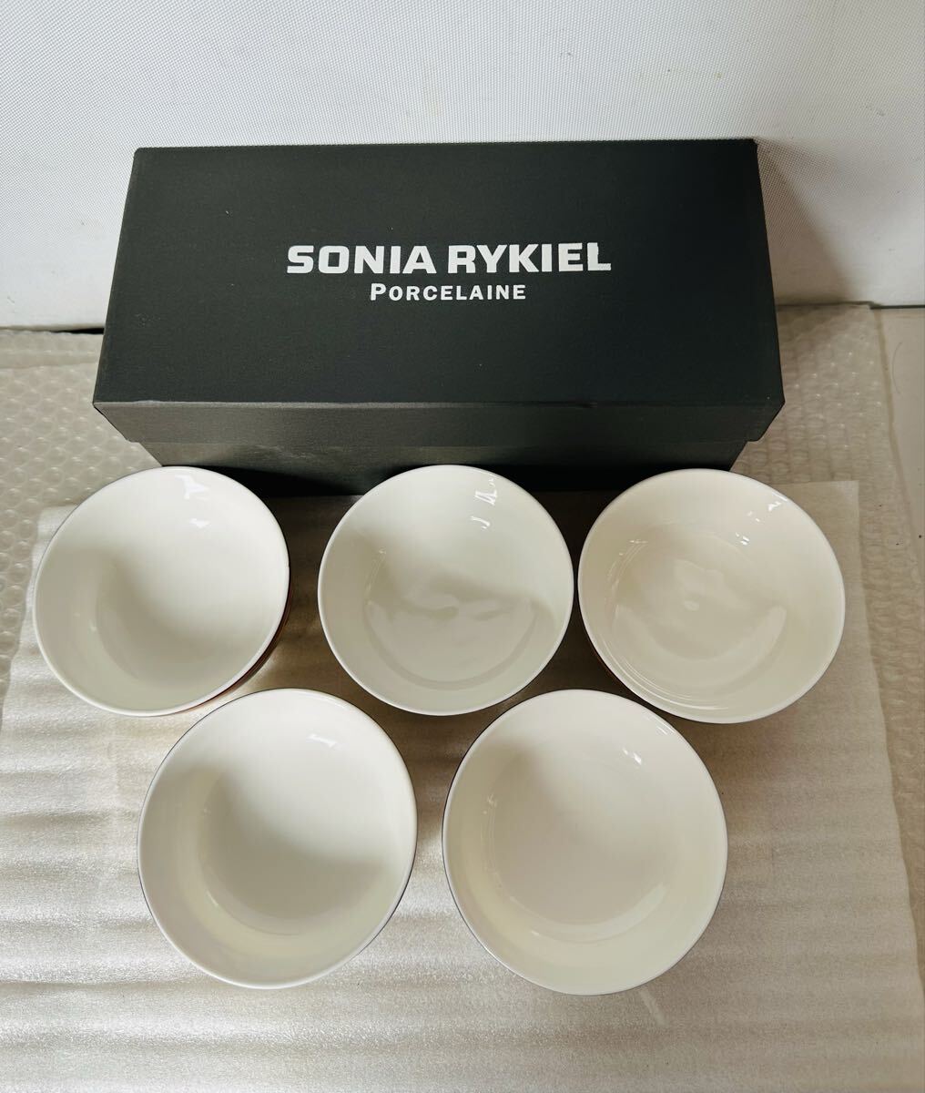 SONIA RYKIEL PORCELAINE 食器 小鉢 5客セット【未使用保管品】拍卖