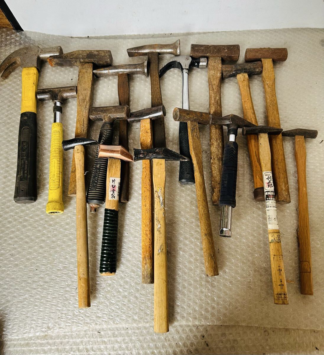 大工道具 金槌 ハンマー トンカチ 工具 DIY 18本まとめ売り拍卖