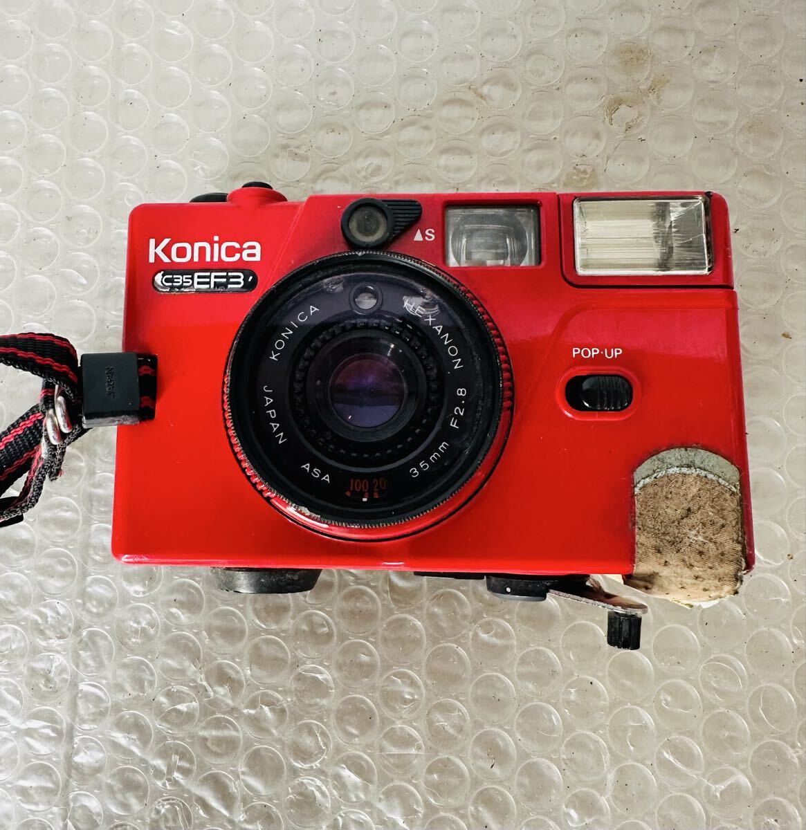 Konica コニカ コンパクトフィルムカメラ C35EF3【ジャンク品】拍卖