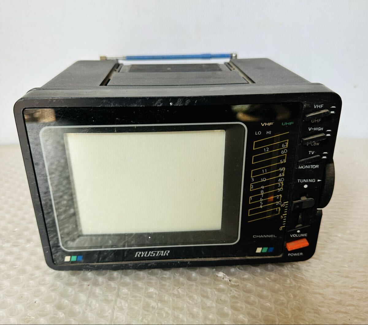 昭和レトロRYUSTAR カラーテレビRE-1005 本体のみ【動作未確認ジャンク品】拍卖