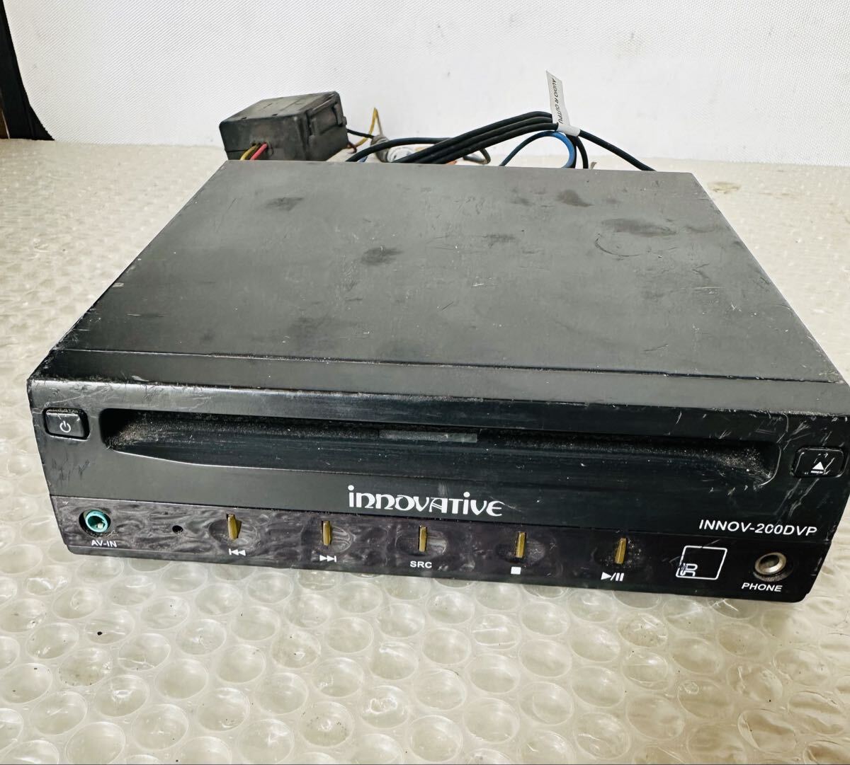 INNOVATIVE製 車載用DVDプレーヤー INNOV-2CODVP【動作未確認ジャンク品扱い】拍卖