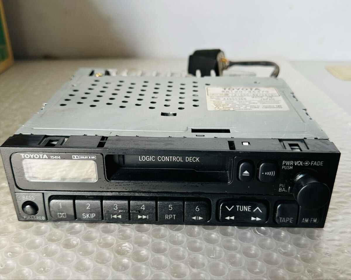 TOYOTA カーステレオ 86120-3A370【動作未確認ジャンク品扱い】拍卖