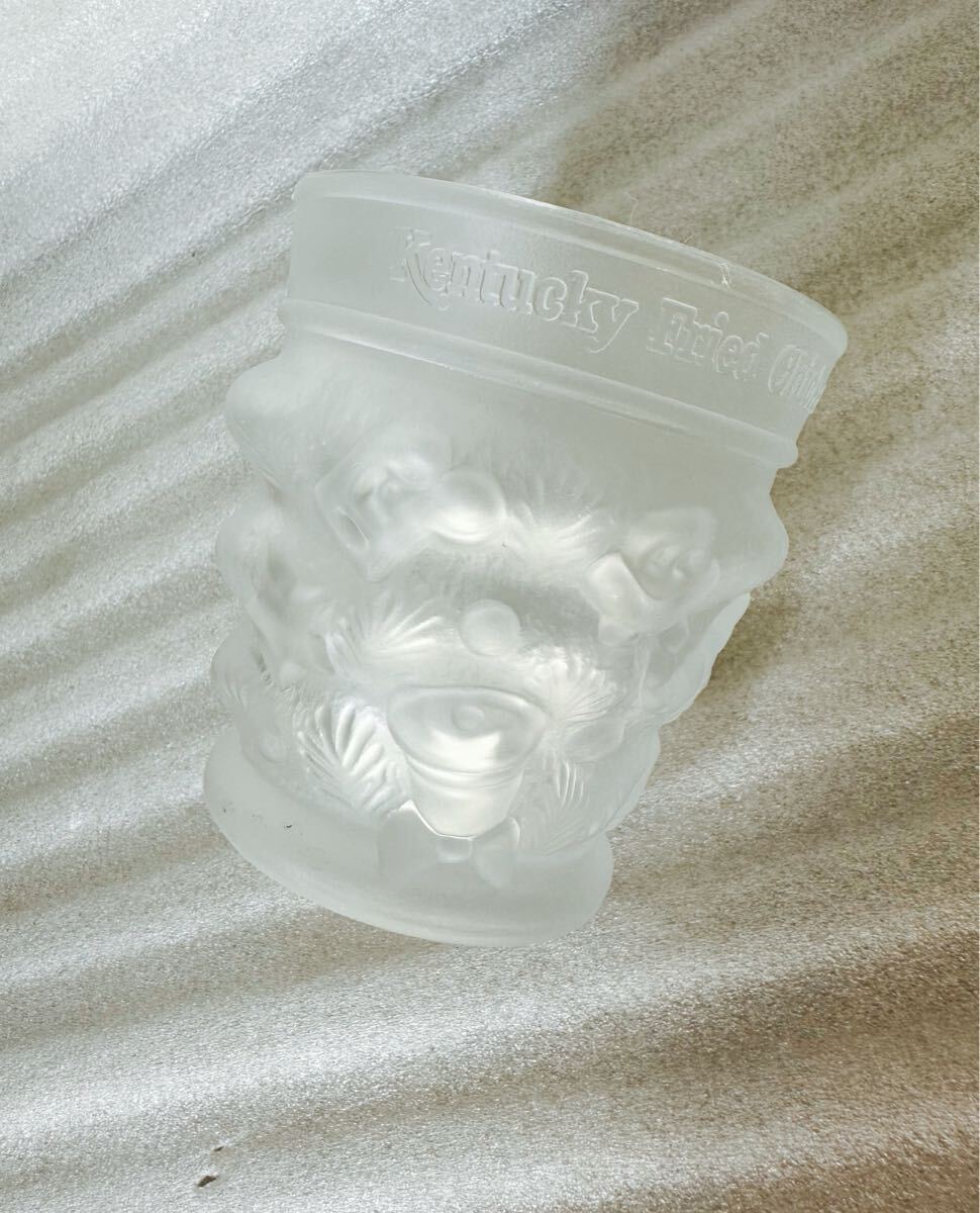 CANDLE GLASS ケンタッキー 1990年クリスマス限定グラス【未使用保管品】拍卖