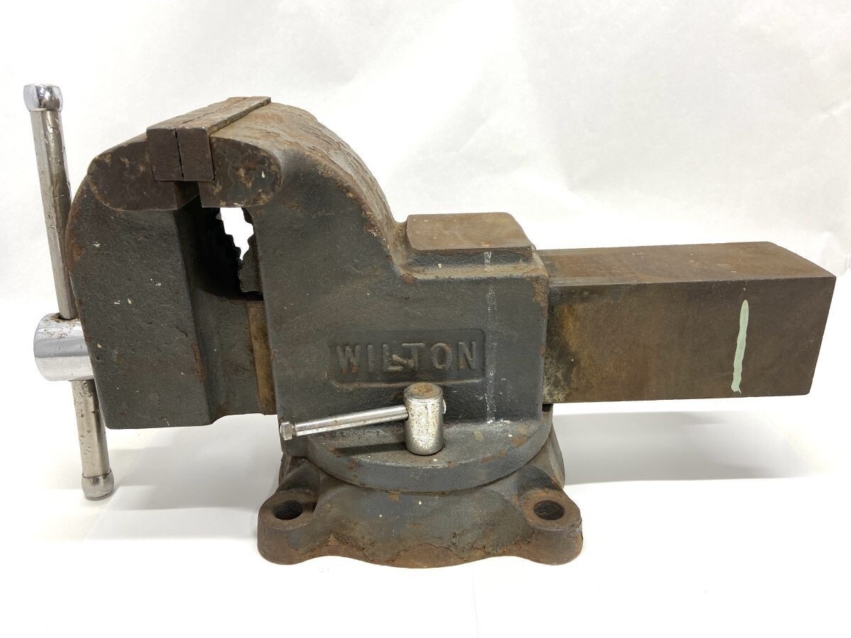 【R288】WILTON ウィルトン バイス 万力 ハンドツール 重さ19kg 工具 現場作業 大工道具 海外製 アメリカ ヴィンテージ拍卖