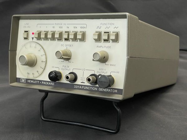 【K460】HEWLETT PACKARD ヒューレットパッカード/HP 3311A FUNCTION GENERATOR ファンクションジェネレータ 発振器 通電確認済み b拍卖