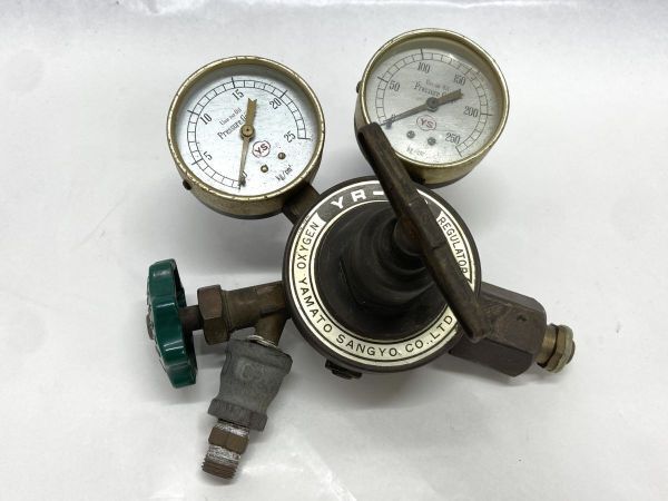 【R277】ヤマト産業 酸素調整器 圧力調整器 レギュレーター YAMATO YR-70 OXYGEN拍卖