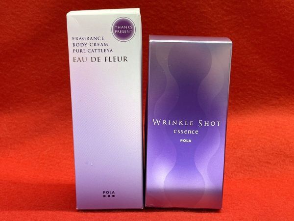 【M498】未使用 保管品 ポーラ POLA リンクルショットエッセンス 50ml 美容液 オー ド フルール フレグランスボディクリーム 保湿クリーム拍卖