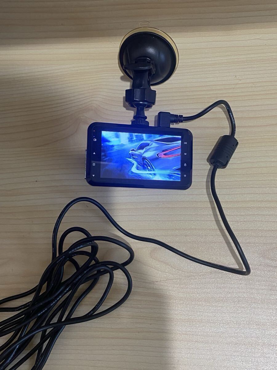 Anero CAR DVR WDR FULL HD 1296Pドライブレコーダー バックカメラ欠品microSD欠品拍卖