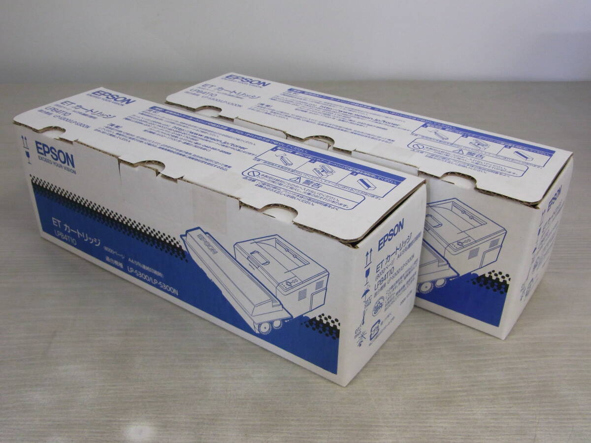 ♥♥未使用 未開封 EPSON純正品 ETカートリッジ LPB4T10 2個セット♥♥拍卖