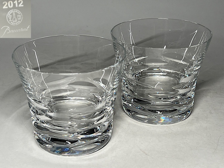 【瑞】バカラbaccarat ペア ロックグラス 2012年拍卖