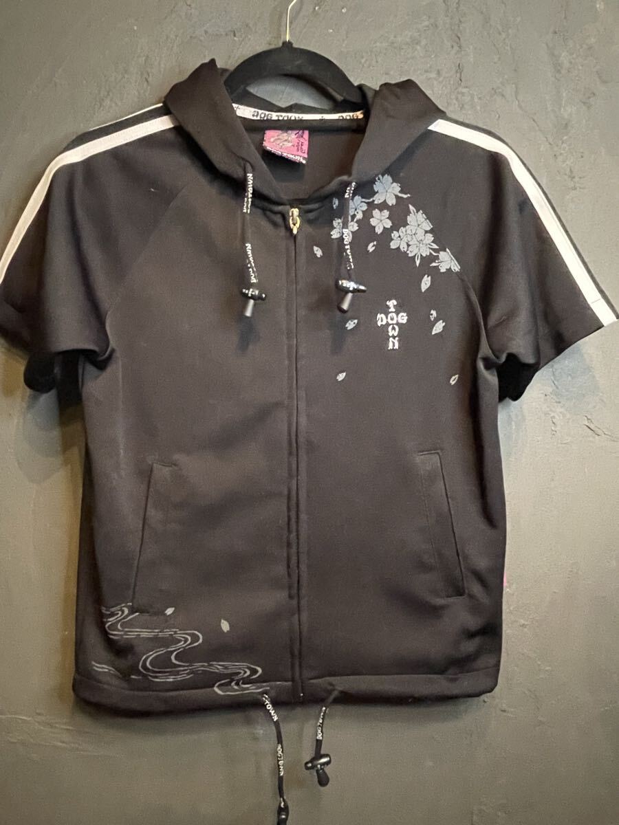 DOG TOWN ドッグタウン 半袖パーカー 和柄 桜拍卖