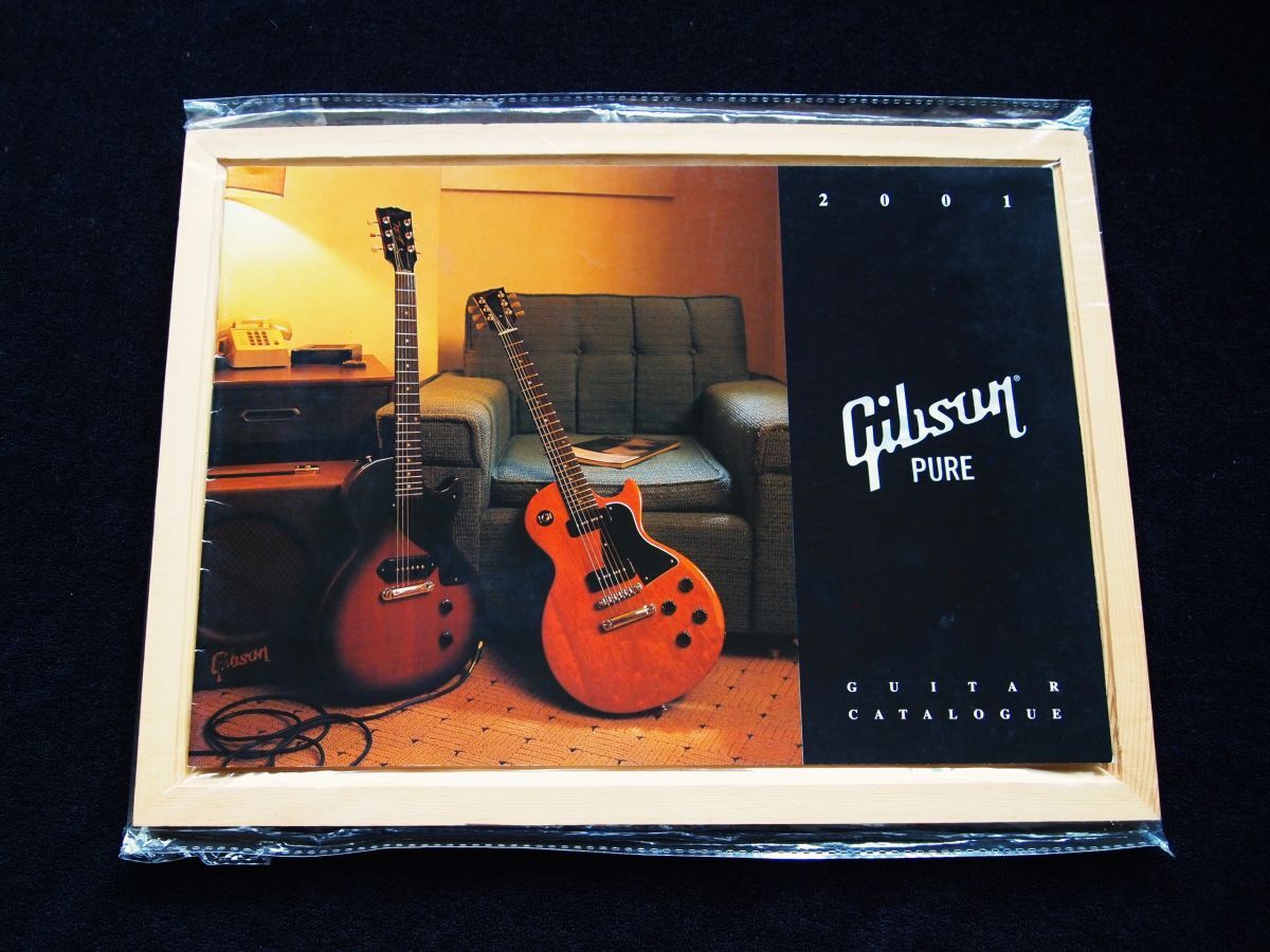 ギブソン・ギター・USAカタログ 2001年 美品・送料込み!拍卖