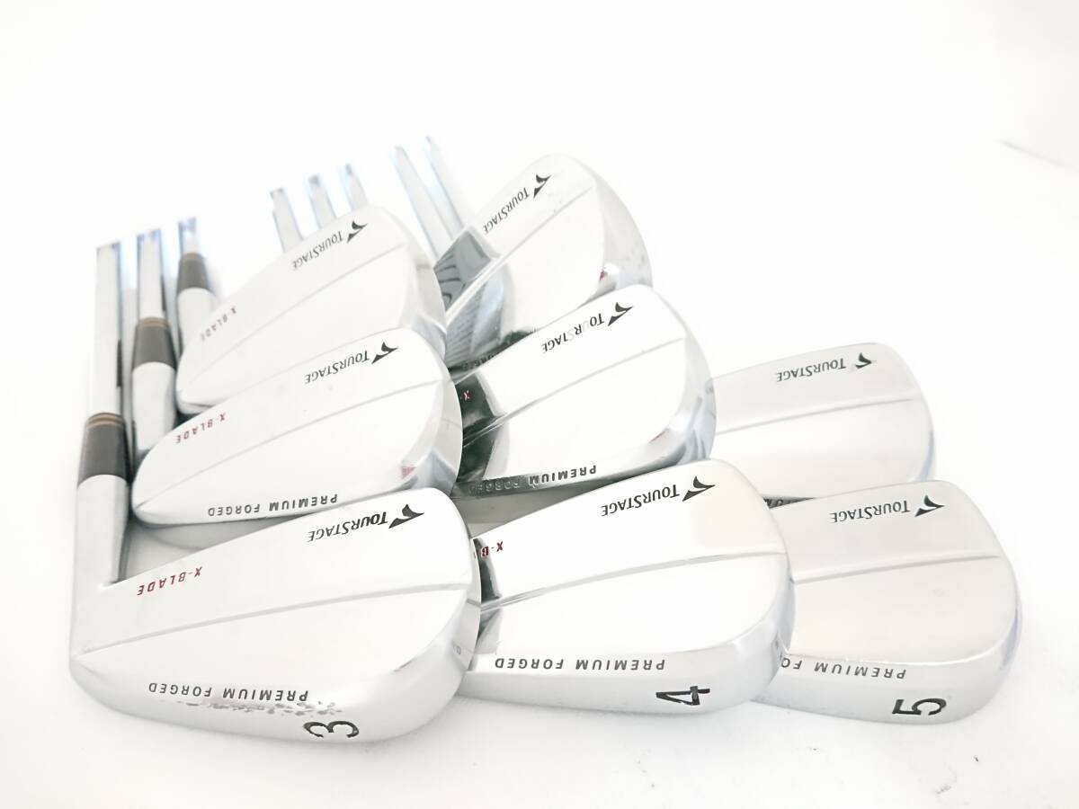 幻のマッスル !!!◆◆ 最高傑作 TOUR STAGE X-BLADE MB FORGED S200 ◆◆豪華8本組!!!拍卖