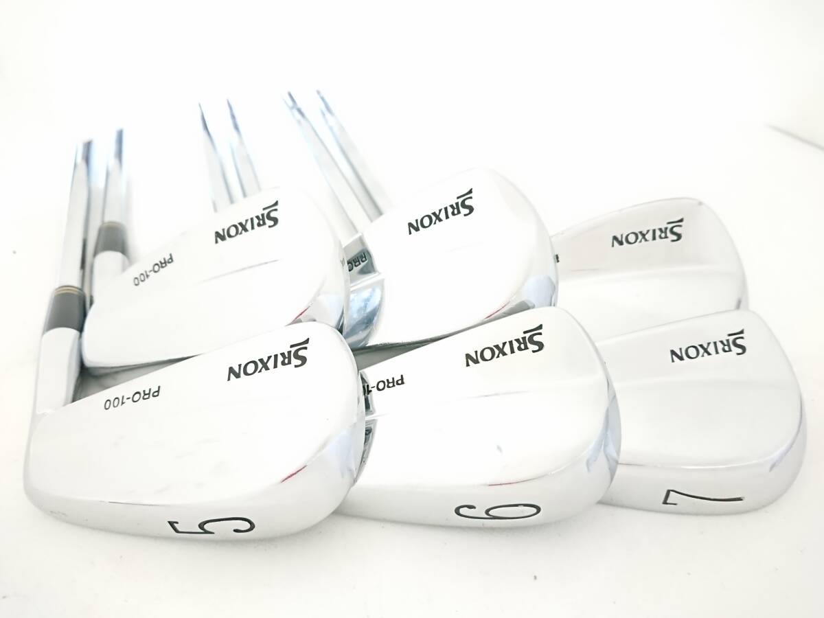 貴重な良品・幻のマッスル !!!◆◆ 最高傑作 スリクソン SRIXON PRO-100 FORGED ◆◆豪華6本セット!!!拍卖
