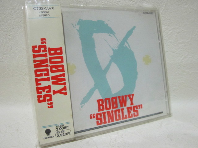 【CD】 BOOWY / SINGLES / 初期盤 / ベスト・アルバム拍卖
