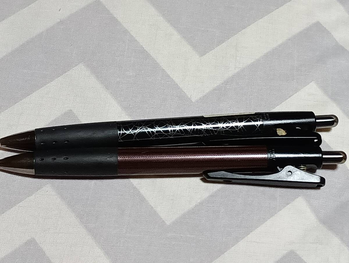 パイロット オプト ボールペン 芯なし 廃番品 ブラウン ブラック 2本セット拍卖