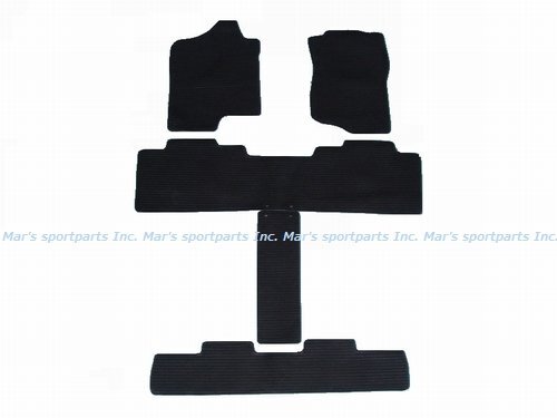 送料無料 (沖縄・離島除く) フロアーマット BLACK色 2007y~ Cadillac Escalade エスカレード ・ Chevrolet Tahoe シボレー タホ拍卖