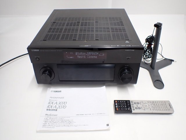YAMAHA RX-A3070 AVENTAGE ヤマハ 11.2ch対応 AVレシーバー AVアンプ 元箱/説明書/リモコン/マイク付 動作品 ∬ 7356F-1拍卖