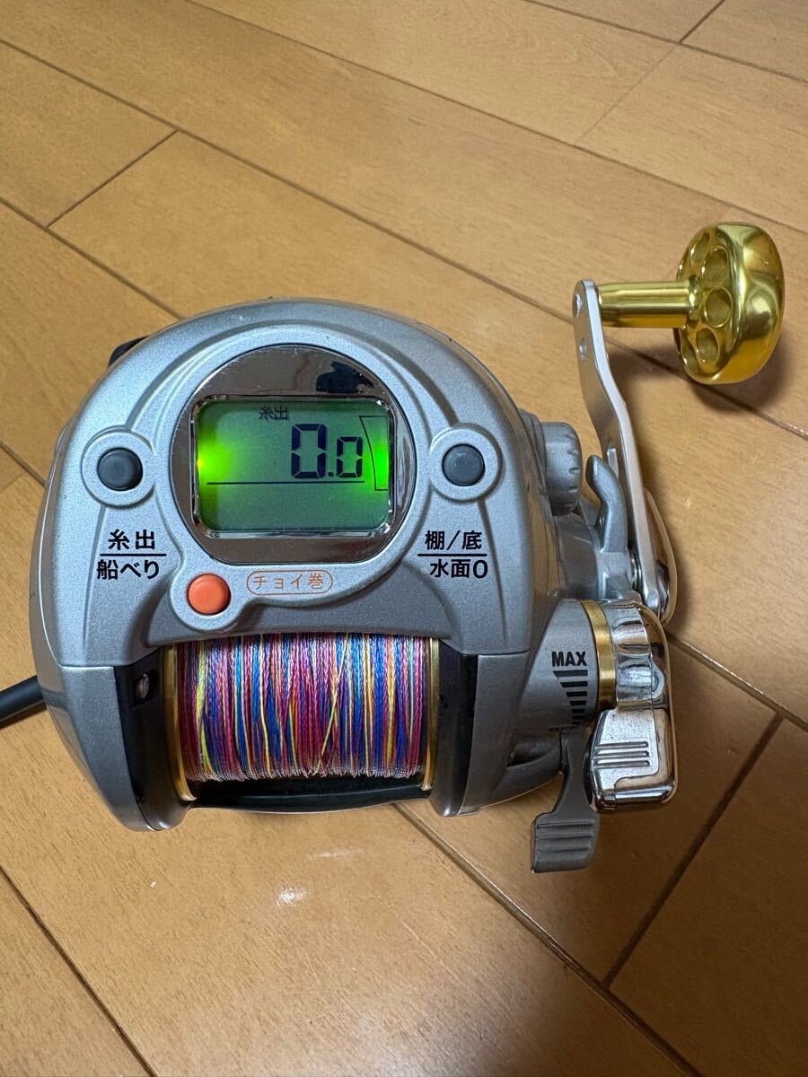 アルファタックル 電動リール ポラリス iv500s 完動品 自動巻き上げ可拍卖