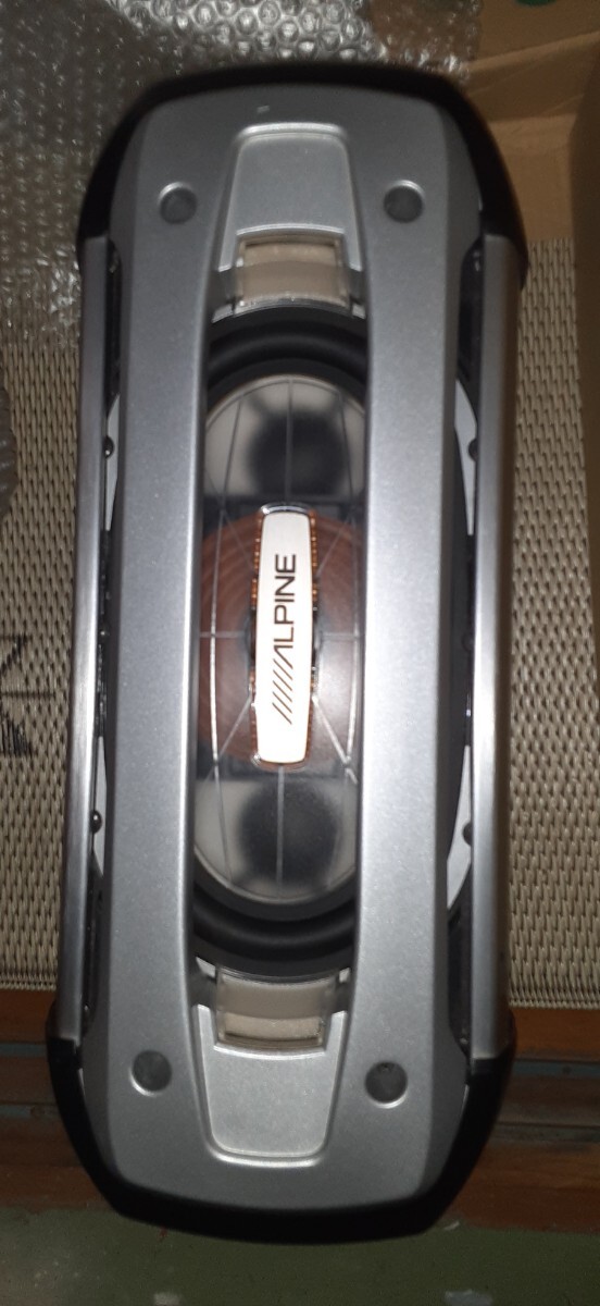 ALPINE ウーファー 電源配線付き 通電確認済み アルパイン拍卖